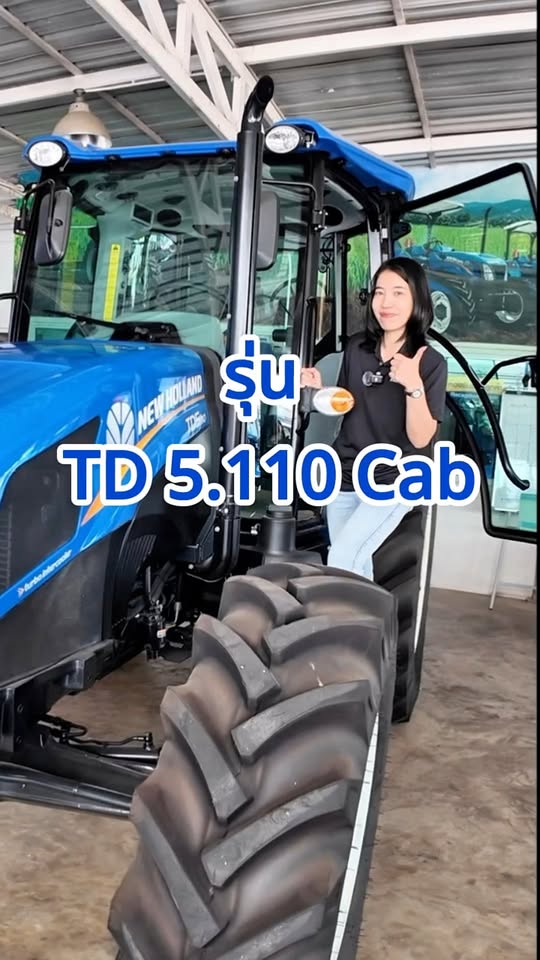 วิดีโอ New Holland TD 5.110 Cab